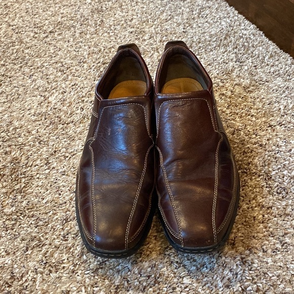 Mens Cole Haan Nike Air Slip On Loafers Brown Size 11 - Picture 2 of 5